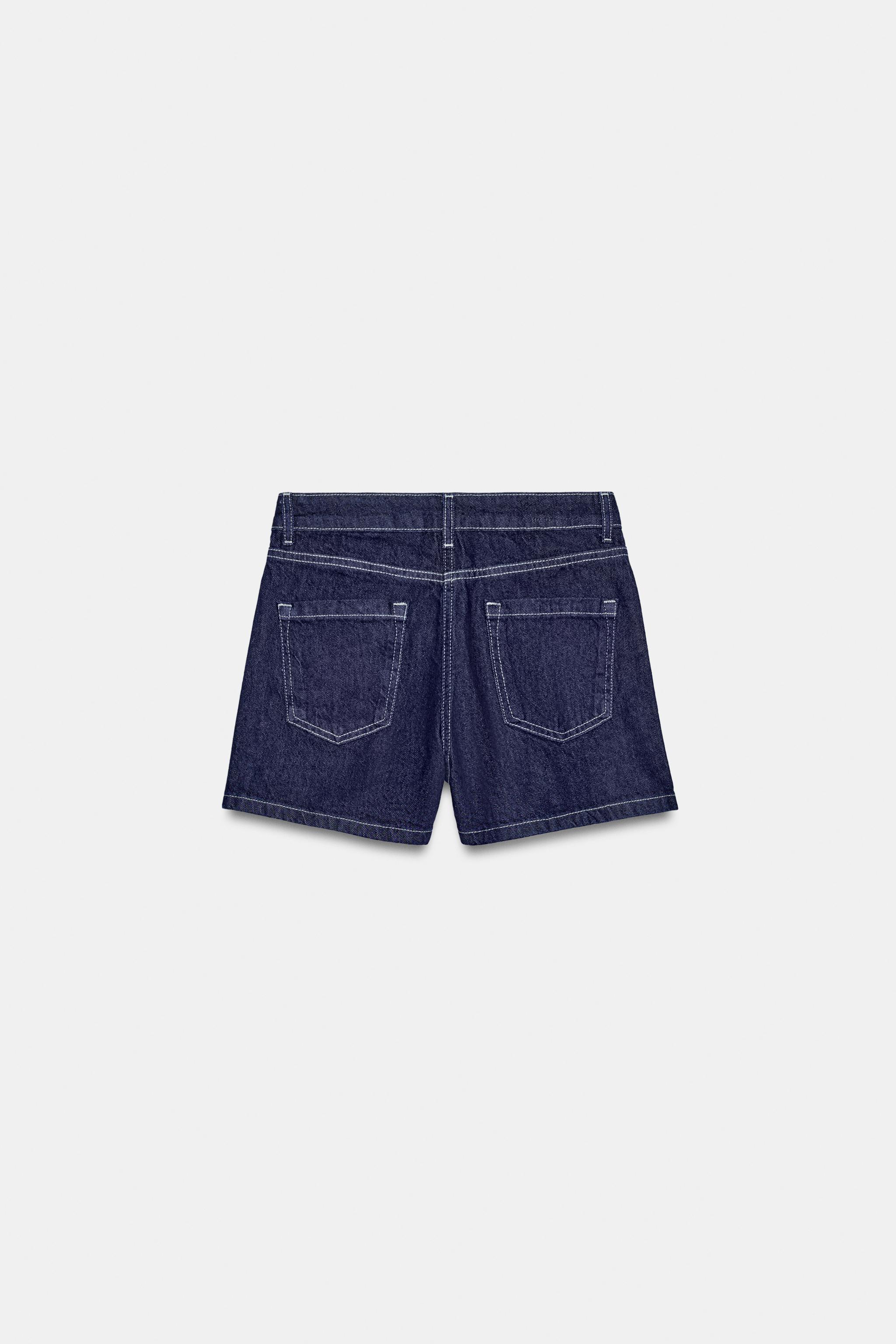 JUPE-PANTALON Z1975 EN JEAN CROISÉE